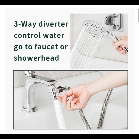 NEW Zconiey faucet adapter kitchen/bath/laundry - Picture 7 of 9